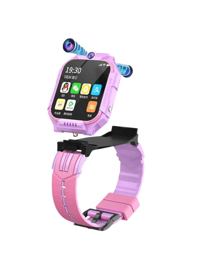 دينكس ساعة DENX DX1518 بشاشه عرض كامله HD -كاميرتين مدمجين خلفيه واماميه -خاصيه دوران 360 درجه-مقاومه للماء-بطاريه قويه تدوم كثيرا-تدعم مميزات التتبع الصحي والاوضاع الرياضيه - Image 1